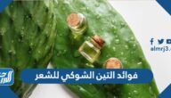 فوائد التين الشوكي للشعر