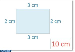 قانون محيط المستطيل