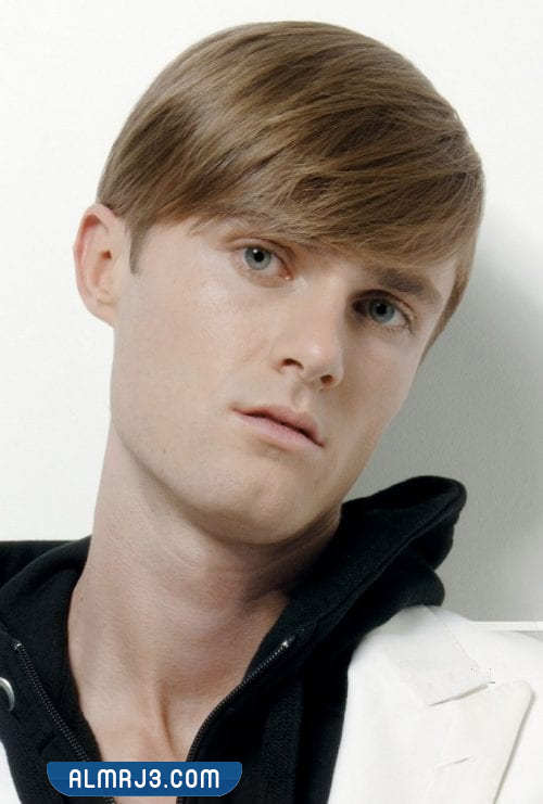 قصات شعر قصير للرجال مدرج