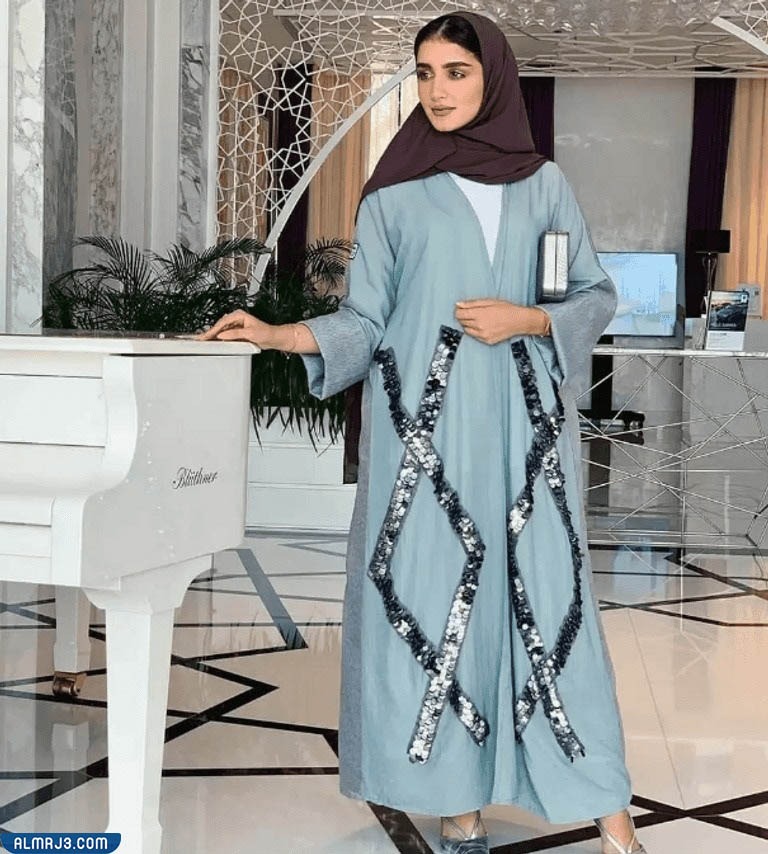 صور لأشيك العبايات الخليجية 1443
