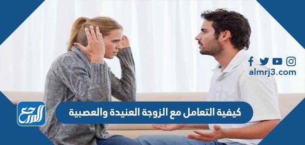 كيفية التعامل مع الزوجة العنيدة العصبيية