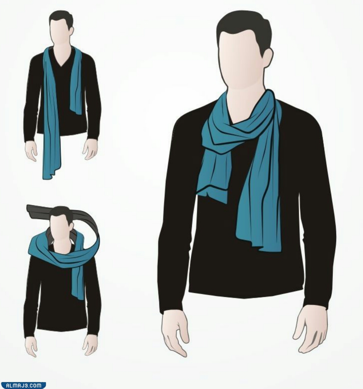 لفة العنق الواحدة