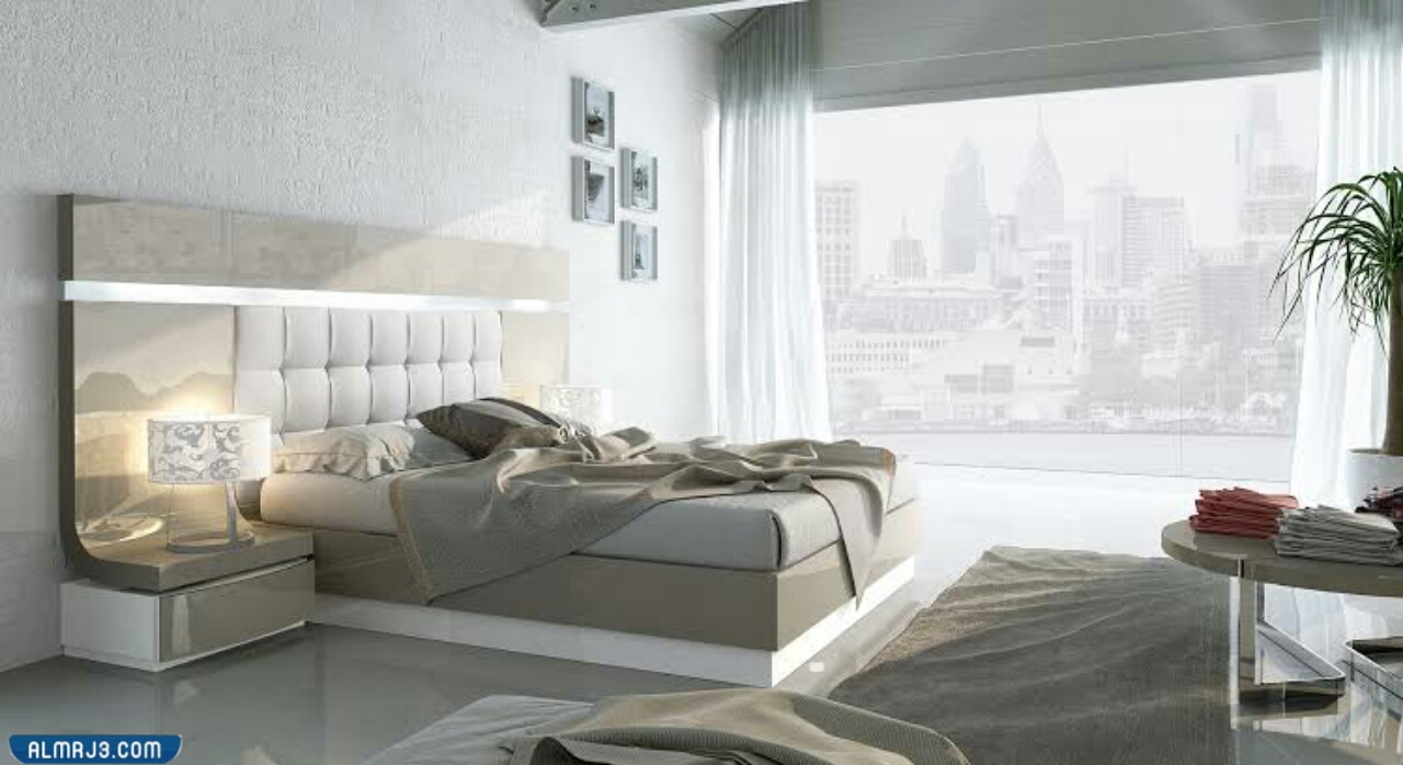 موديلات غرف نوم كاملة بتسريحات وسراير مودرن 2022