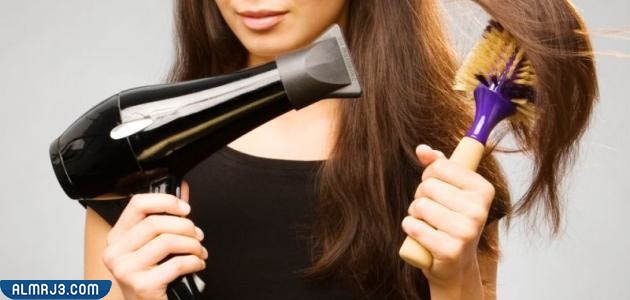 نتيجة الاستخدام الخاطئ للسشوار