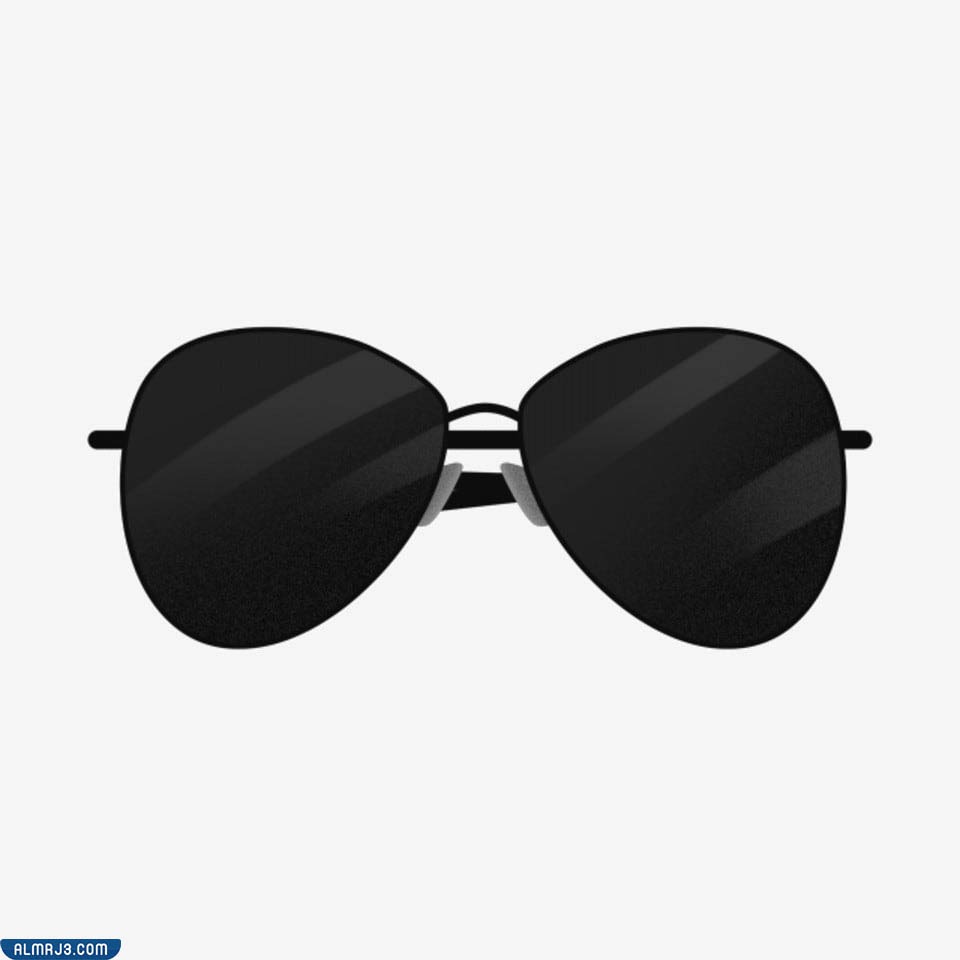 نظارات شمسية سوداء