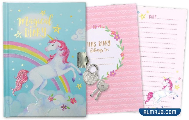 نوت يوميات للأطفال بالمفتاح