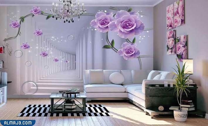 ورق حائط فخم ورود