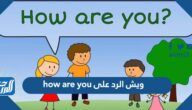 ويش الرد على how are you