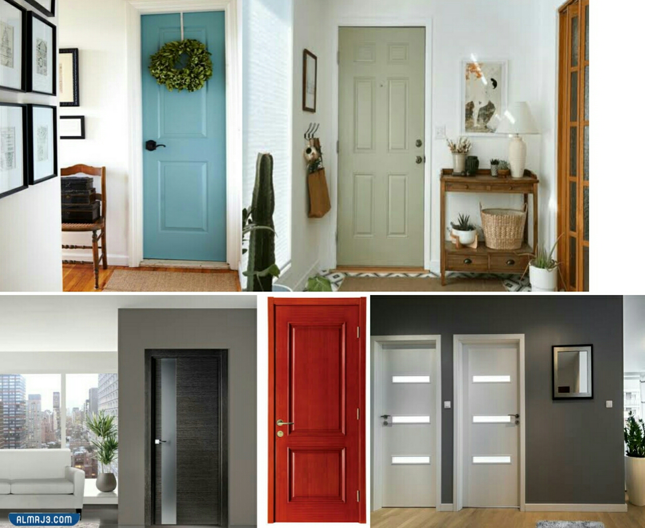 أفضل ألوان الأبواب الخشبية للغرف الداخلية 2022