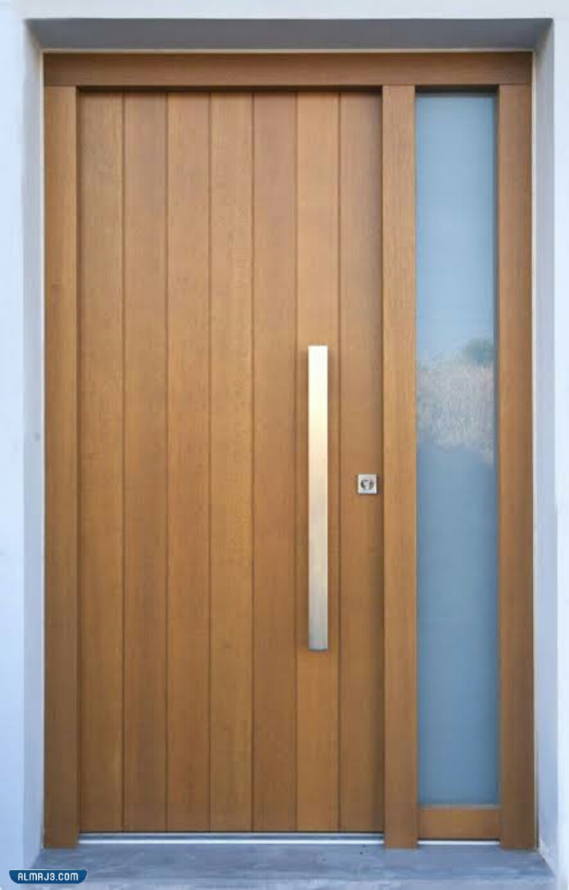 أبواب خشبية حديثة جاهزة - أفضل الألوان للأبواب الخشبية
