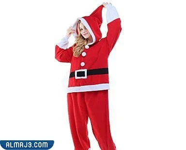 أزياء بابا نويل للفتيات الكبار والأطفال الصغار