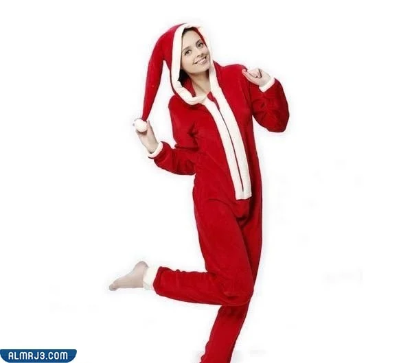 أزياء بابا نويل للفتيات الكبار والأطفال الصغار