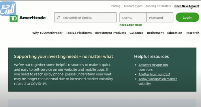 كيف افتح محفظة في السوق الامريكي