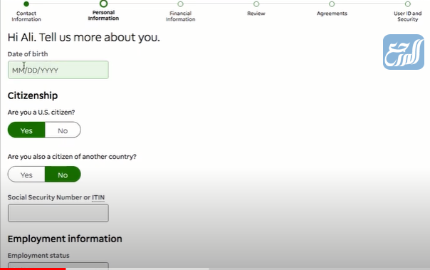 كيف افتح محفظة في السوق الامريكي