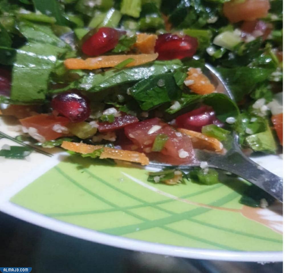 تبولة السبانخ