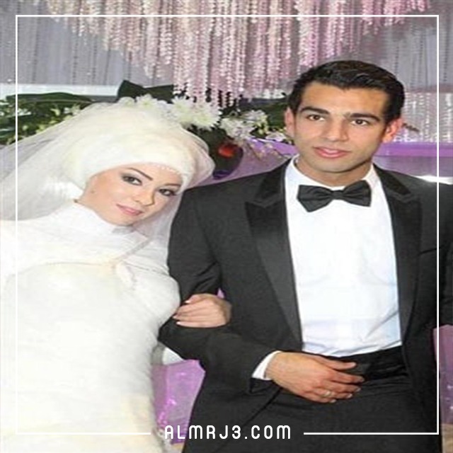 صور زفاف محمد صلاح وزوجته