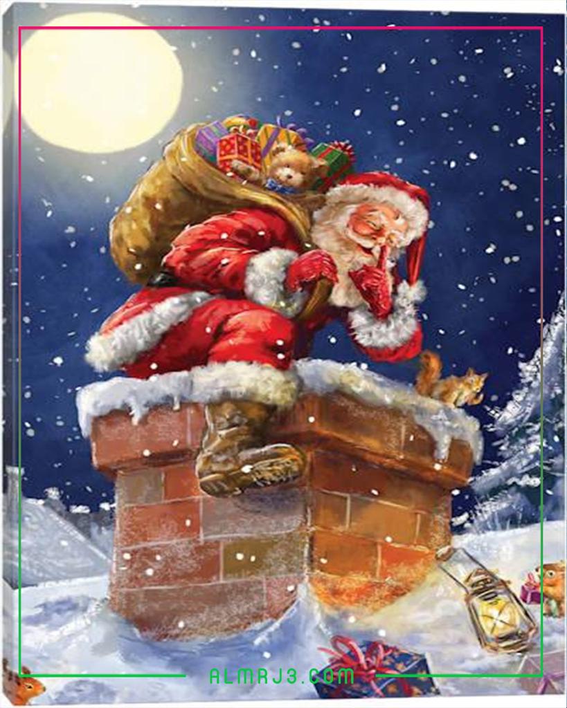 خلفيات رأس السنة بابا نويل 2022