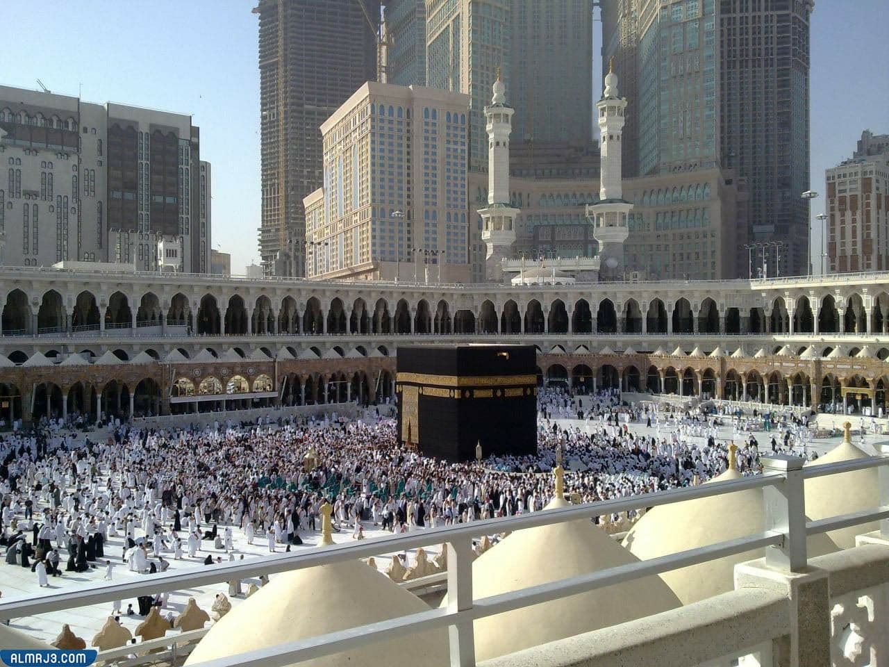 الصور عن توسعة الحرمين الشريفين