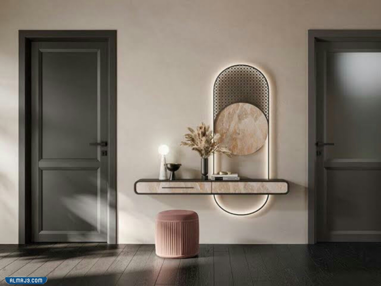 ابواب خشب كلاسيك رائعة - افضل الوان الابواب الخشبية