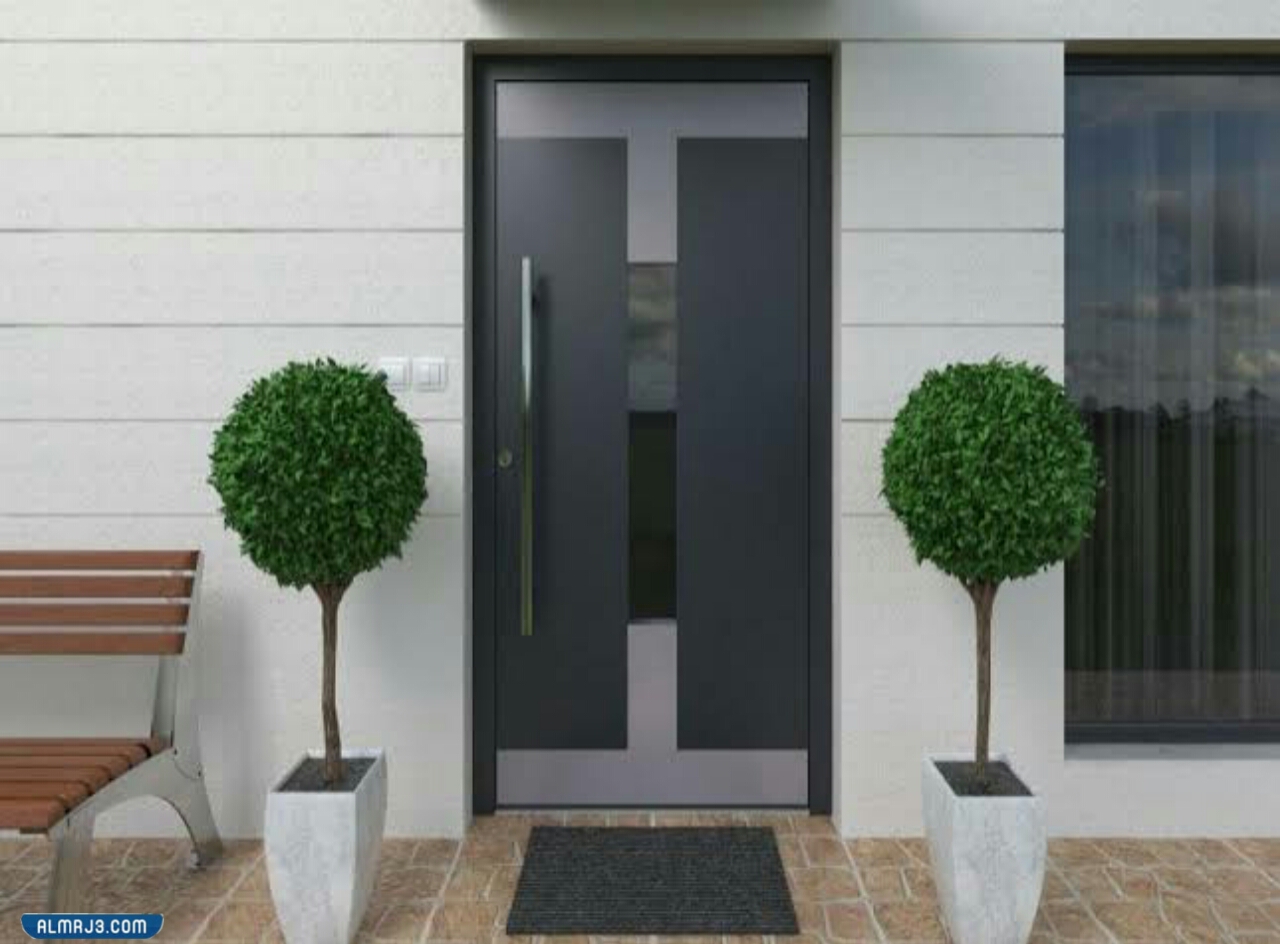ابواب خشب مودرن جاهزة