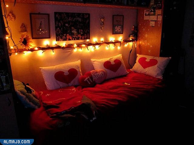 افكار لتزيين غرف النوم رومانسية 2022-3