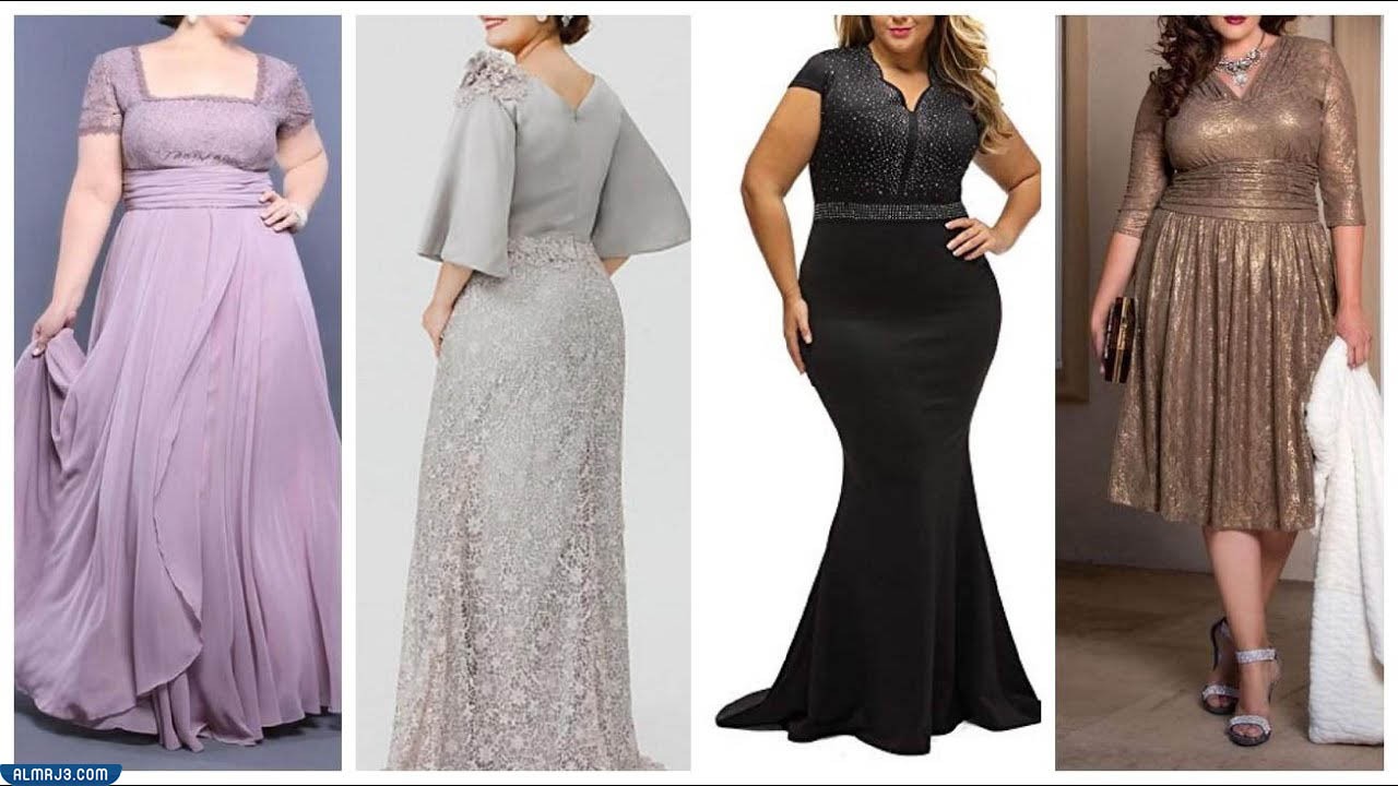 الفستان المناسب للجسم الممتلئ