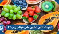 الفواكه التي تحتوي على فيتامين ب ١٢