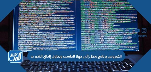 الفيروس برنامج يدخل إلى جهاز الحاسب ويحاول إلحاق الضرر به