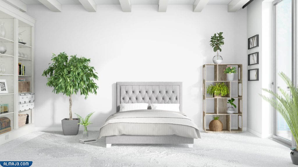 الوان دهانات غرف نوم رومانسيه هاديه