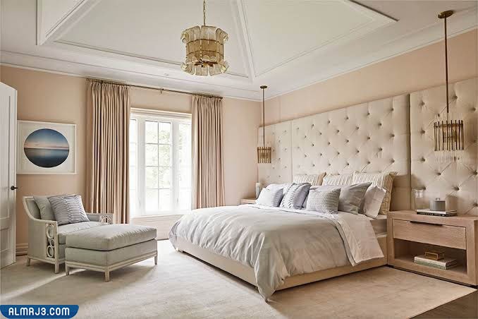 الوان غرف نوم كافيه