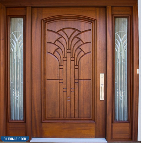 احدث ابواب المنازل الخشبية 2022