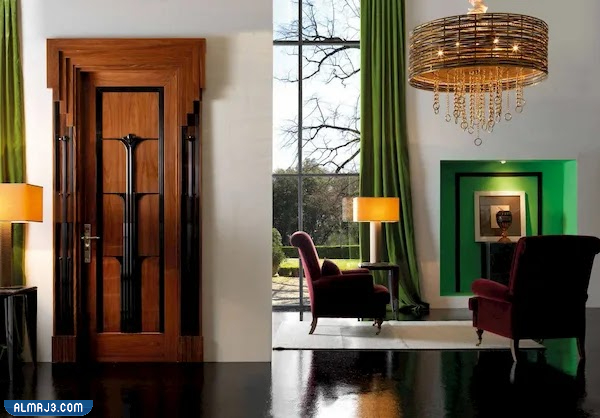 ابواب خشب داخلية فخمة