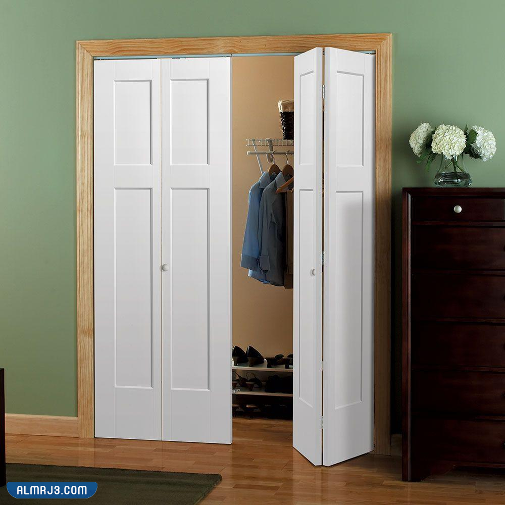 ابواب خشب ابيض مودرن وكلاسيك 2022