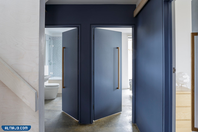 ابواب خشب ابيض مودرن وكلاسيك 2022