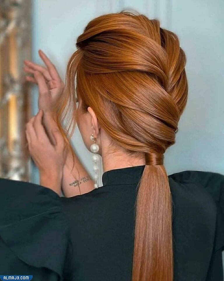 تسريحات شعر بسيطة للمناسبات للشعر الطويل