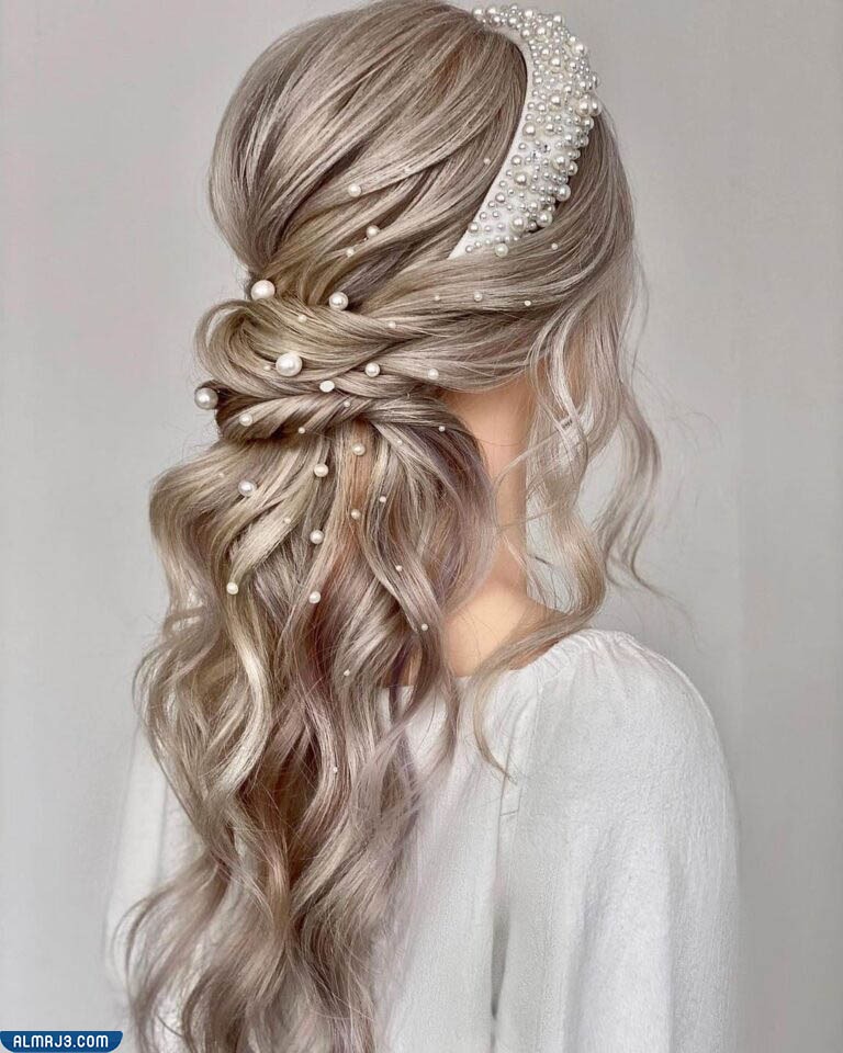 تسريحات شعر بسيطة للمناسبات للشعر الطويل