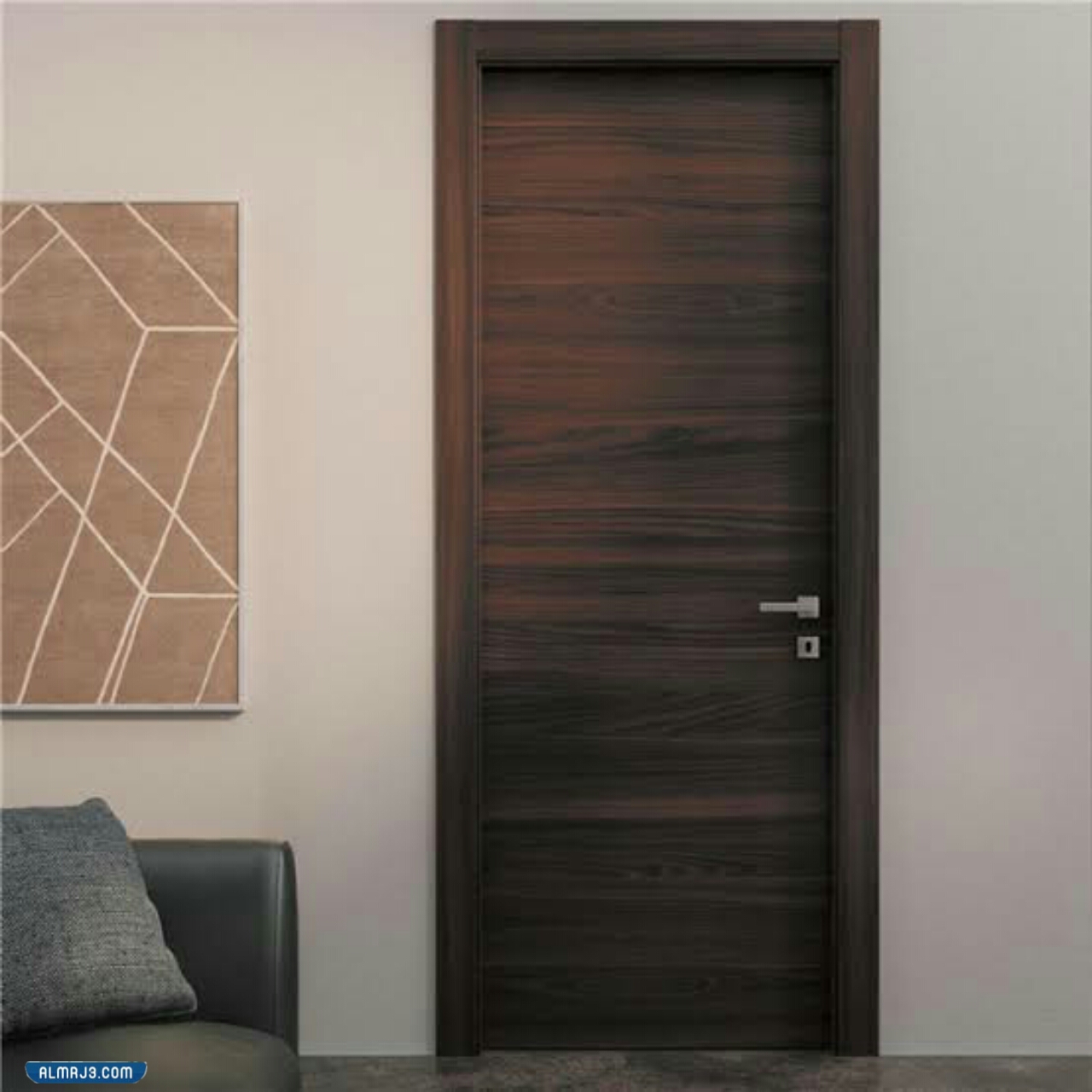 تصاميم ابواب خشب حديثة