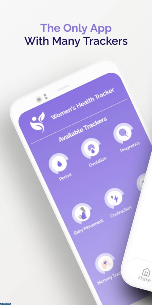 تطبيق women's health tracker
