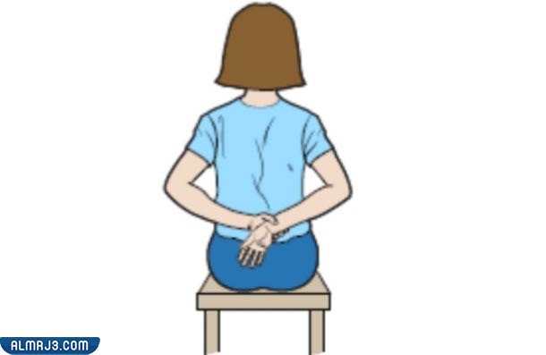 تمرين الكتف لف الكتف للخلف