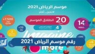 رقم موسم الرياض 2021