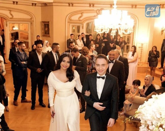 زواج حسام حبيب وشيرين عبدالوهاب