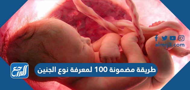 طريقة مضمونة 100 لمعرفة نوع الجنين