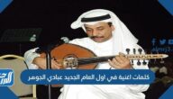 كلمات اغنية في اول العام الجديد عبادي الجوهر