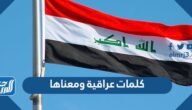 كلمات عراقيه ومعناها بالعربي