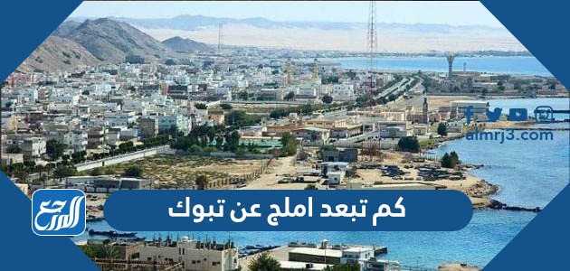 كم تبعد املج عن تبوك ، المسافة بين تبوك و املج