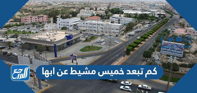 كم تبعد خميس مشيط عن ابها