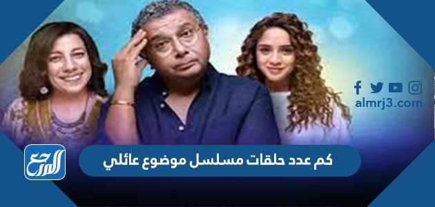كم عدد حلقات مسلسل موضوع عائلي