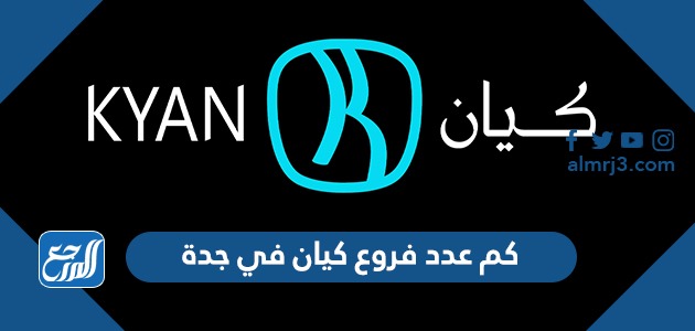 كم عدد فروع كيان في جدة