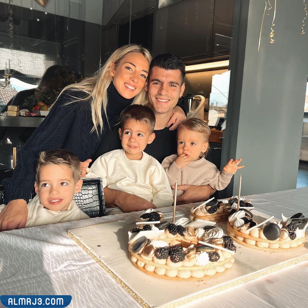 كيف تعرف اللاعب الفارو موراتا على زوجته