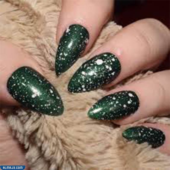 مانيكير سهرة لامع